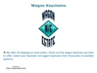 wagon keychains