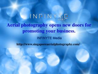 Aerial photography opens new doors for promoting your business.