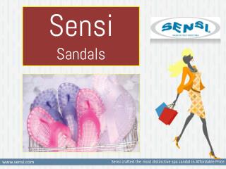 Buy World Best Mens & Womens Spa Sandals at Sensi Sandals