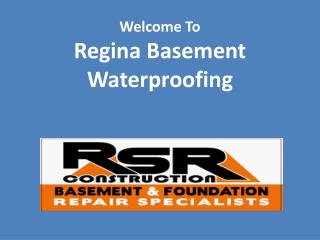 Regina Basement Waterproofing