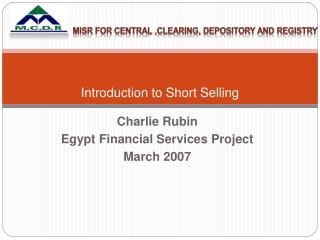Introduction to Short Selling