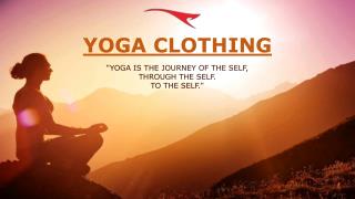 Sit back, meditate with comfy Yoga wear from Alanic