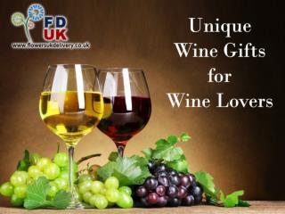Unique Wine Gifts for Wine Lovers