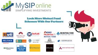 Invest money with our Partners - My SIP Online