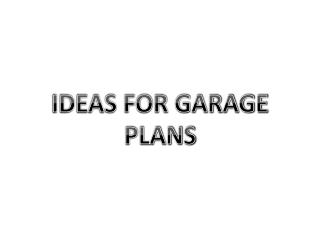 Get Creative Garage plans From Behm Design