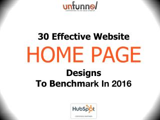 30 Website Homepage Designs to Benchmark in 2016