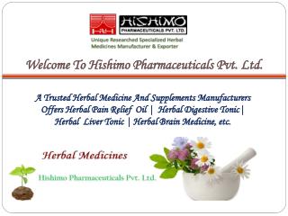 Herbal Pain Relief Oil Manufacturers