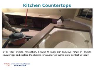 Kitchen countertops