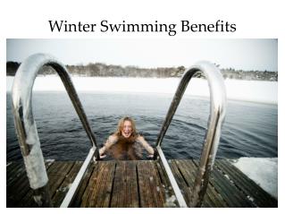 Winter Swimming Benefits: Watersafe Swim School