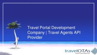 Travel portal development company