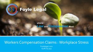 Stress claims in Western Australia Personal Injury Lawyers Perth - Foyle Legal