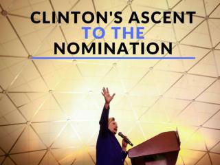 Clinton's ascent to the nomination