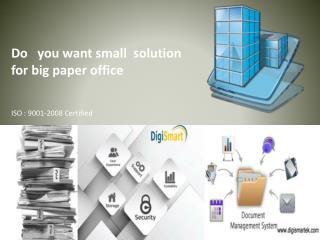 for Business we can use Document management system software