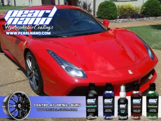 Pearl Nano give you a long lasting protection in your car in scratch, water and dirt.