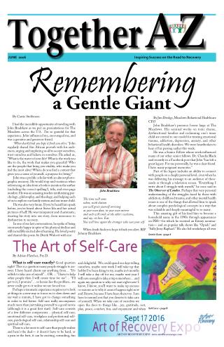 Remembering Gental Giant - John Bradshaw, Senoir Fellow at The Meadows Arizona