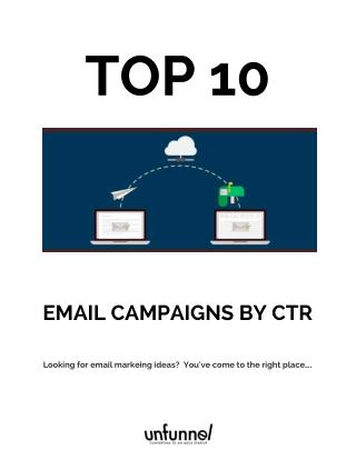 Our top 10 B2B email marketing campaigns [and why they work]