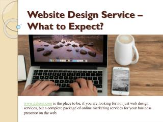 Website Design Service – What to Expect?