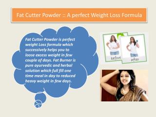 Fat Cutter Powder