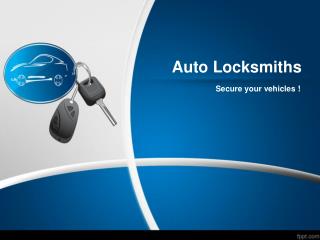 Auto Locksmiths