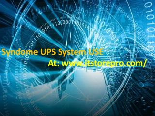 Syndome UPS
