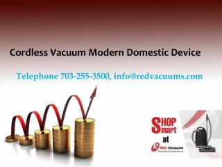 Cordless Vacuum Modern Domestic Device