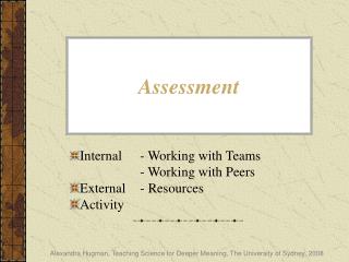 Assessment