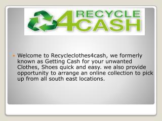 Instant cash for recycling