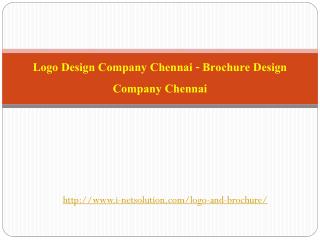 Logo Design Company Chennai - Brochure Design Company Chennai