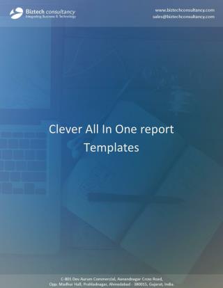 Odoo Clever All In One Report Templates App, Manage Multiple Store Reports