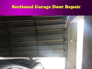Sectional Garage Door Repair