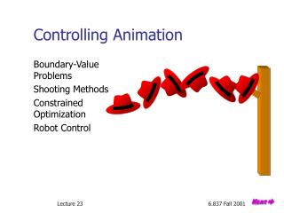 Controlling Animation