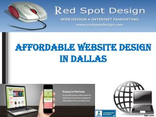 Affordable Website Design in Dallas