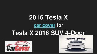 2016 tesla x car cover