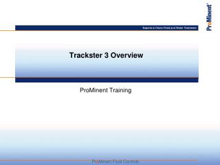 Trackster 3 Overview
