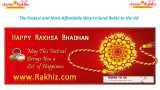 Send Rakhi to UK