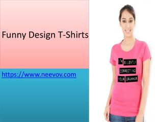 Womens Turquoise Colour Funny T Shirts