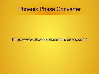 Phoenix Phase Converter