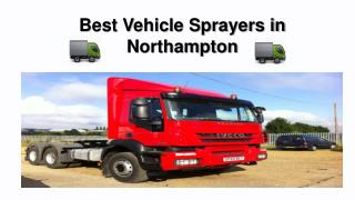 Vehicle Sprayers Northampton