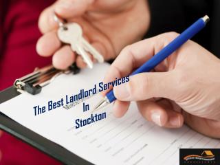 The Best Landlord Services In Stockton