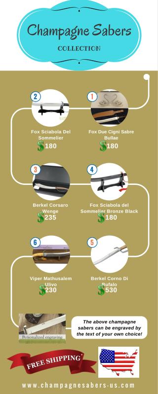 Collection of Premium Quality Champagne Sabers