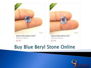 Buy Blue Beryl Gemstone Online