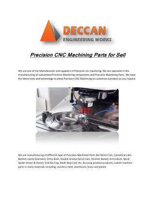 Precision CNC Machining Parts for Sell