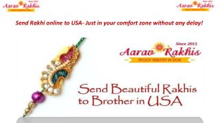 Send Rakhi online to USA