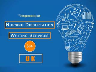 Nursing dissertation Assignment Help Online-Myassignmenthelp.com