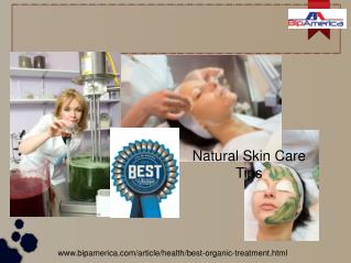 Best Natural Skin Care Tips