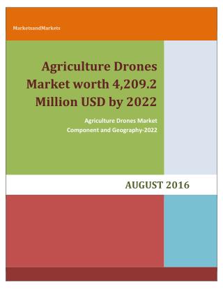 Agriculture Drones Market