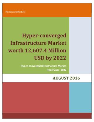 Hyper-Converged Infrastructure Market