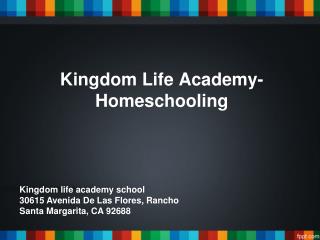 Leading homeschooling in orange county