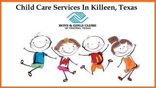 Child Care Services In Killeen, Texas