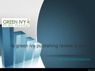 Is green ivy publishing